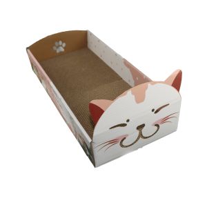 Sofa Cat Scratcher Lounge Tree Sturdy Durable To Stress Relief 60x28x20CM