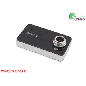 Ultra HD K6000 Car Front Rear Dash Cam Gravity Sensor For Fast Warning
