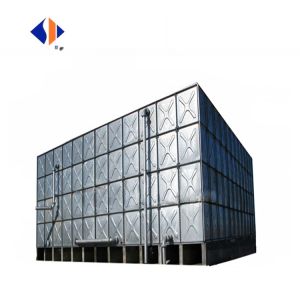 Large Size Pressed Steel Water Tank with Customized Color and B mm Range of 1106