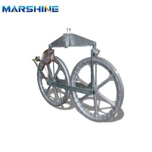 Fire Retardant Sheave Features Tandem Blocks With Galvanized Yoke And Aluminum