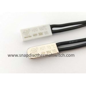 H20 Series Thermal Cutoff Switch 250V 10A 120 Deg C Overheat Protection