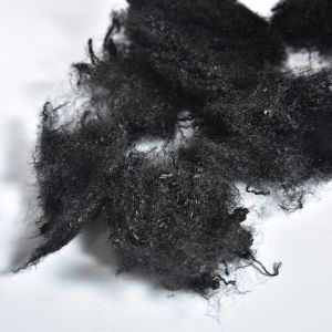 Non Siliconized Low Melt Polyester Staple Fiber 4D×51mm Black Color