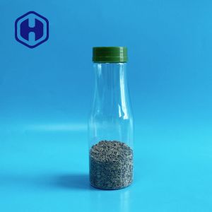 348ml Small Mouth Long Tube Disposable Plastic Jar For Sweets FSSC