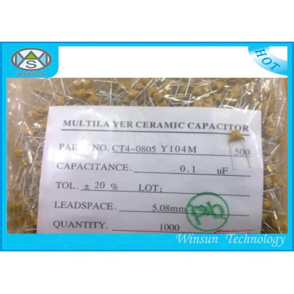 Monolithic MONO CAP Ceramic Capacitor CT4 - 0805 0603 1206 1210