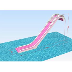Cheap Custom Size 0.9mm PVC Tarpaulin Floating Inflatable Yacht slide For Boat/Yacht for sale