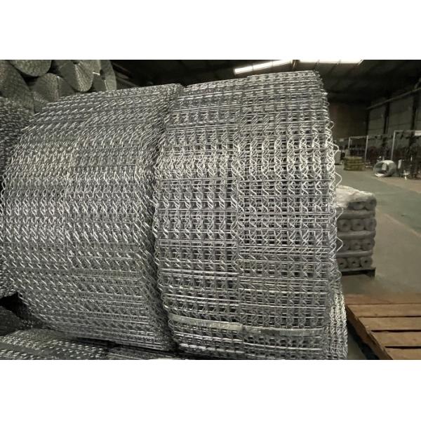 10 Lines 1.8mm Wire Diameter Reinforcement Curved Wire Welded Mesh For Offshore