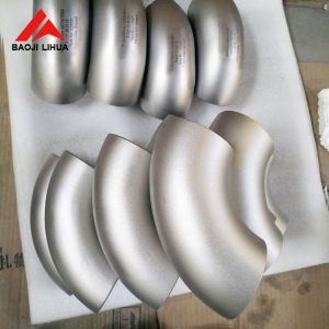 Titanium Exhaust Elbow 120 90 45 Degree ASTM B363 Pure Titanium Elbow for Car