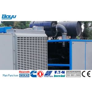 Water Cooling Tension Stringing Equipment Max Intermittent Tension 2x45/1x90kN