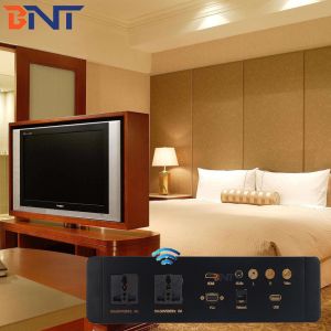 Metal Wall Sockets with DVI connectors/ Smart Home 86 Type Wall Outlets Plate