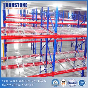 Water Penetrable Wire Decks For Heavy Duty Pallet Racks In Warehouse