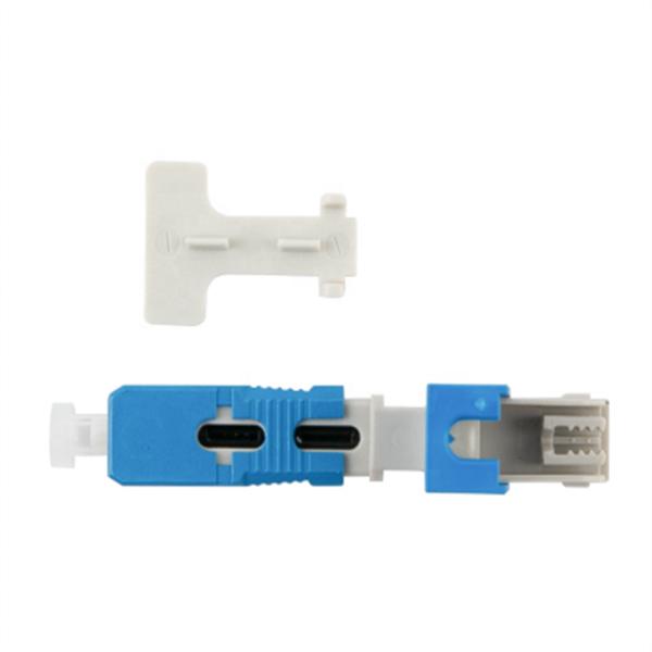 SC/PC SM Optic Fiber Fast Connector , G657A pigtail fiber connector