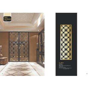 High Quality Newest Designs Stainless Steel Screen Folding Partition Office