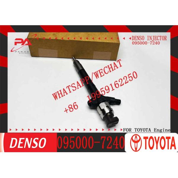 High Quality Common Rail Injector 095000-6110 095000-6900 095000-7240 for 1VD Diesel Nozzle Assembly