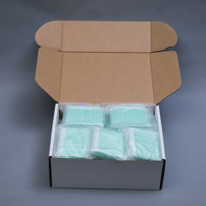 Big Round Head Foam Cleaning Swabs Low Nonvolatile Residue SGS Approved