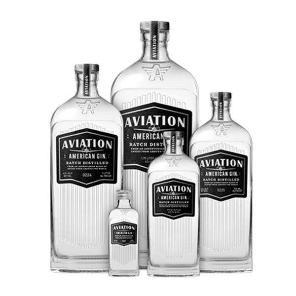 1750ml Aviation Engraved Gin Bottle Alunimum Screw Cap SGS FDA