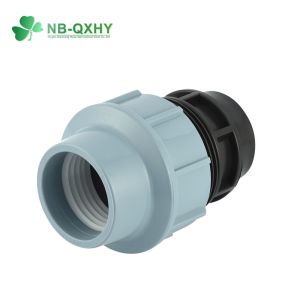 QX Plastic 90 Degree Elbow PE Irrigation PP Compression Fittings for Quick