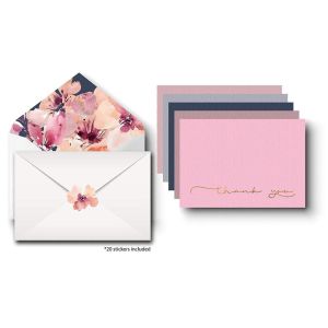Reusable Blank 300gsm Paper Cards With Matching Envelopes