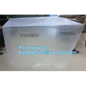 LDPE bag Large square bottom bag on roll pallet cover bag rubbish bag Garbage