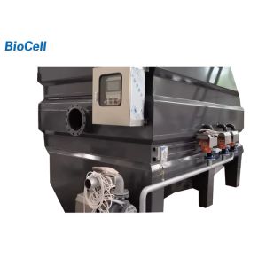 Nickel Plated 3.1KW 8 Pcs Rotary Disk Filter Sludge Wastewater Treatment