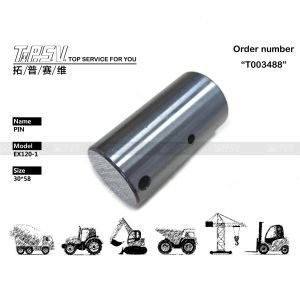 Cheap 4186262 Black EX120-1 Excavator Swing Gear Pin for Transmission System for sale