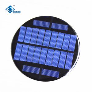 11 Battery 5.5V Lightweight Silicon Solar ZW-R100 Epoxy Resin Solar Panel Φ100X2