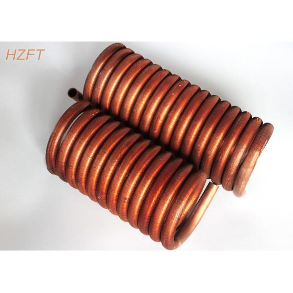 Quality C12000 / C12200 Copper Tube Coil Heat Exchanger for Water Tank wholesale