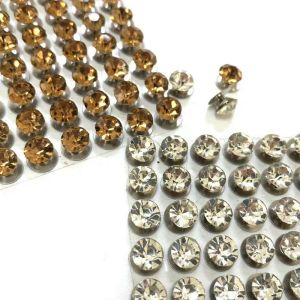 2021 wholesale crystal shoes rivet decoration LTC rhinestone rivet for leather
