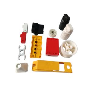 Custom ABS Housing Cover Injection Molded Parts Manufactured with Single