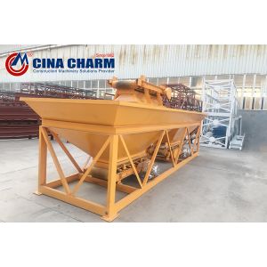 Ready mix three bins automatic Concrete Batching machine with weighing system
