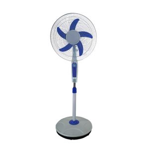 Low Noise 12V Rechargeable Adjustable Floor Fan With DC Brush Motor