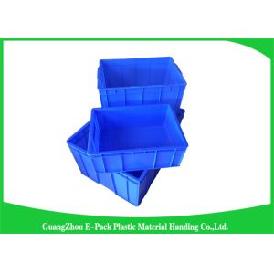 Rectangle Folding Large Plastic Storage Boxes , Big Plastic Containers Eco -