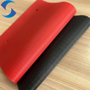 ripstop 210D polyester Oxford fabric Double-line checkered pattern for tent