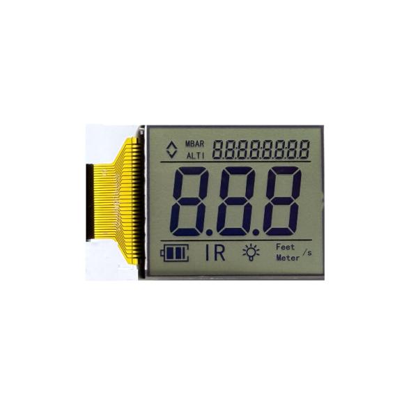 Cheap Custom FSTN Black and White LCD Display | Monochrome Segment LCD for Industrial and Electronic Applications for sale