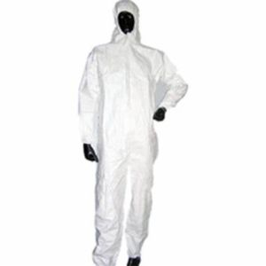 China Latex Free Disposable Protective Suit Microporous Coverall For Medical Team on sale