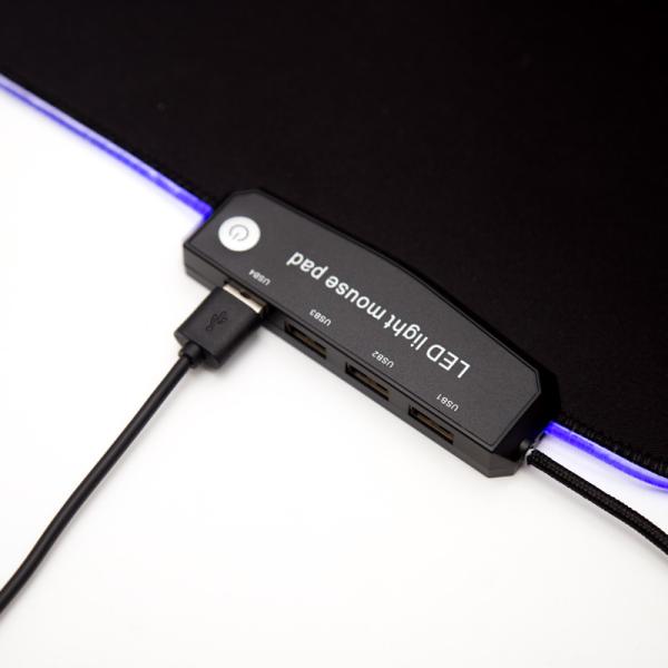 Quality High Sensitive Custom Rgb Mouse Mat pad With 4 USB Interface wholesale