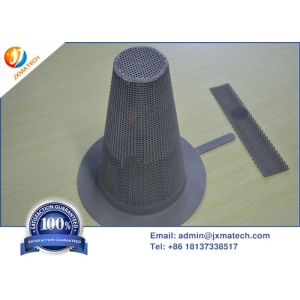 China 702 Conical Type Zirconium Strainer Grade R60702 Acid Alkali Resistance on sale
