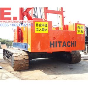 80ton Japanese Hitachi Lattice boom crawler crane track crane lifting equipment