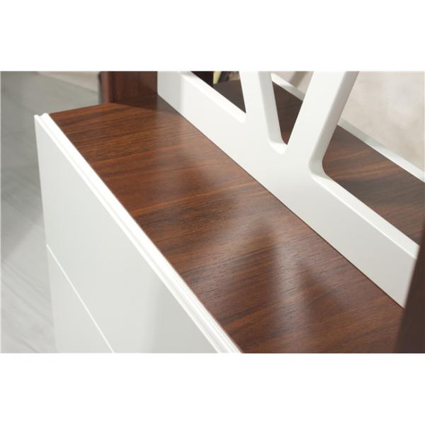 Medium Density Fiberboard Hall Divider Cabinet , MDF Wooden Partition Cabinet