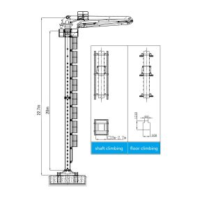 China Zoomwolf Concrete Distributor Boom Hydraulic And Electrical System on sale