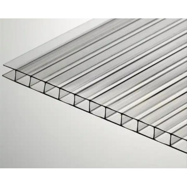 10mm / 16mm / 20mm High Light Transmission Polycarbonate Hollow Sheet SGS Tested