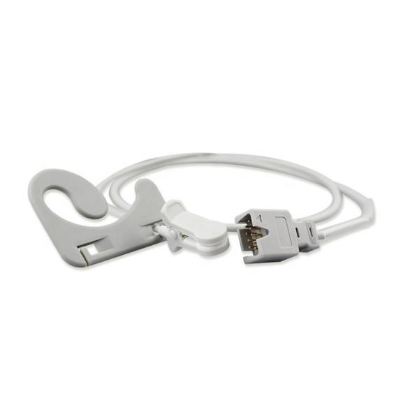 OEM DB9 7 Pin Reusable Spo2 Sensor Masimo Oximax Redical Ear Probe Pulse