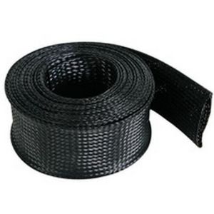 China Cable 4mm - 70mm PET Expandable Braided Sleeving Protect Wire Harness on sale
