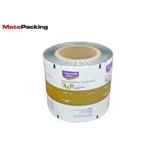China Customized Logo Food Packing Film Roll Customized Thickness Gravure Mold Printing on sale