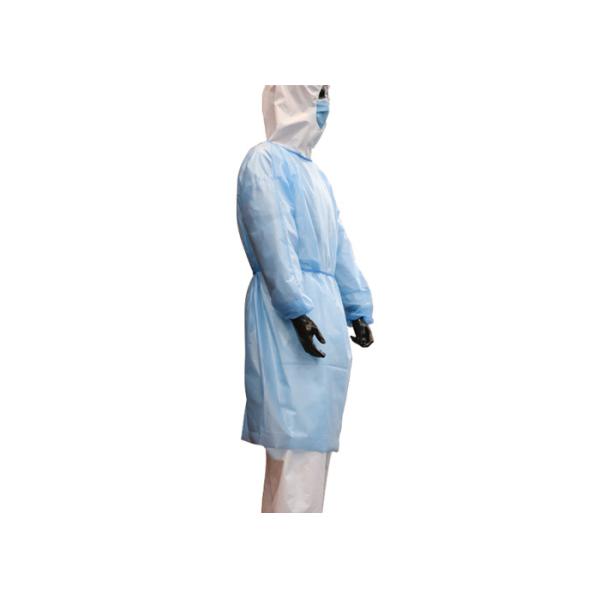 Quality Hook & Loop Collar Doctor SMMS Disposable Surgical Gown wholesale