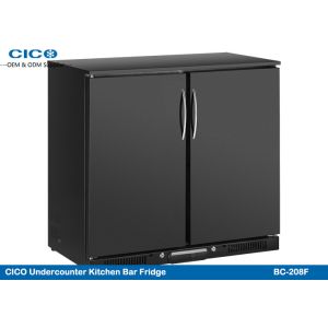 Cheap Alfresco 208L Volumn Beer Cooler Refrigerator Low E Glass With LED Display for sale