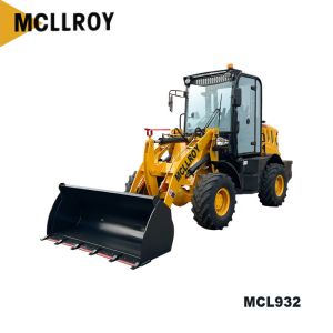 Multifunctional Wheeled Loading Shovels Small Articulated 1.9m Bucket Length