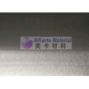 Cheap INLAY Prelam Laminated Steel Plates With Fine Silk Surface Finish for sale