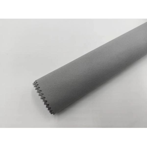 Grey 600D Polyester Oxford Fabric 900D TPU Waterproof Oxford Fabric With Plain Dyed Pattern