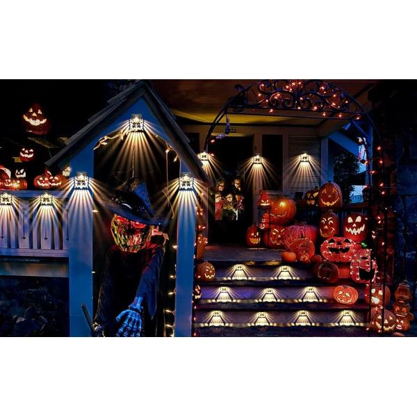 Quality Constant Bright Solar Fence Light RGB Model Rectangle Solar Powered wholesale