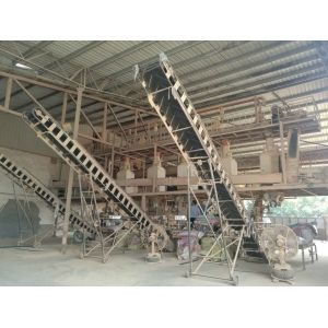 Coffee Beans / Feritilizer Platform type Semi Automatic Bagging Machine Ruili